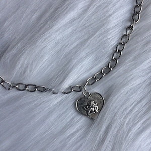 Thinkin' 'Bout You Angel Heart Chain | Kawaii Streetwear Necklace Layering Stacking Multipurpose