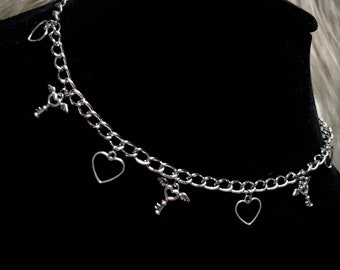 Aurora chain | Cute Delicate Layering Aesthetic necklace | Multipurpose Layering accessory