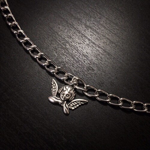 You Lil Angel Layering Chain Necklace | Beautiful Simple Elegant Angelic Statement Jewelry Layering Stacking Multipurpose