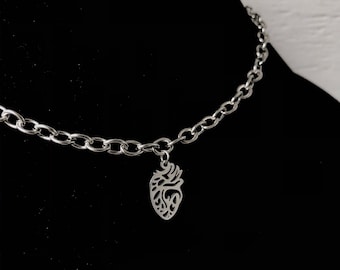 The Heartbreak chain | Stainless Steel Unisex aesthetic jewelry