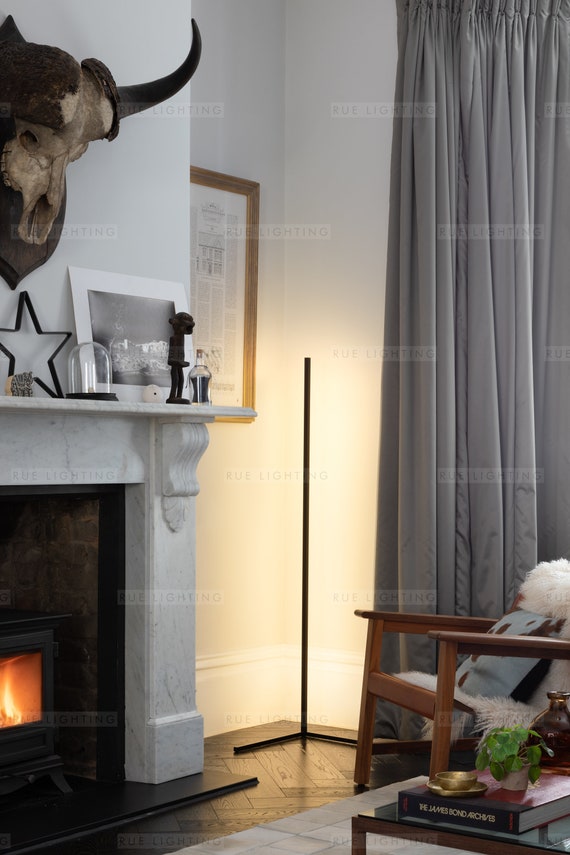 The Rue Warm White Neutral Cool Cct The Rue Warm White Neutral Cool, Minimalist Led Corner Floor Lamp Uk