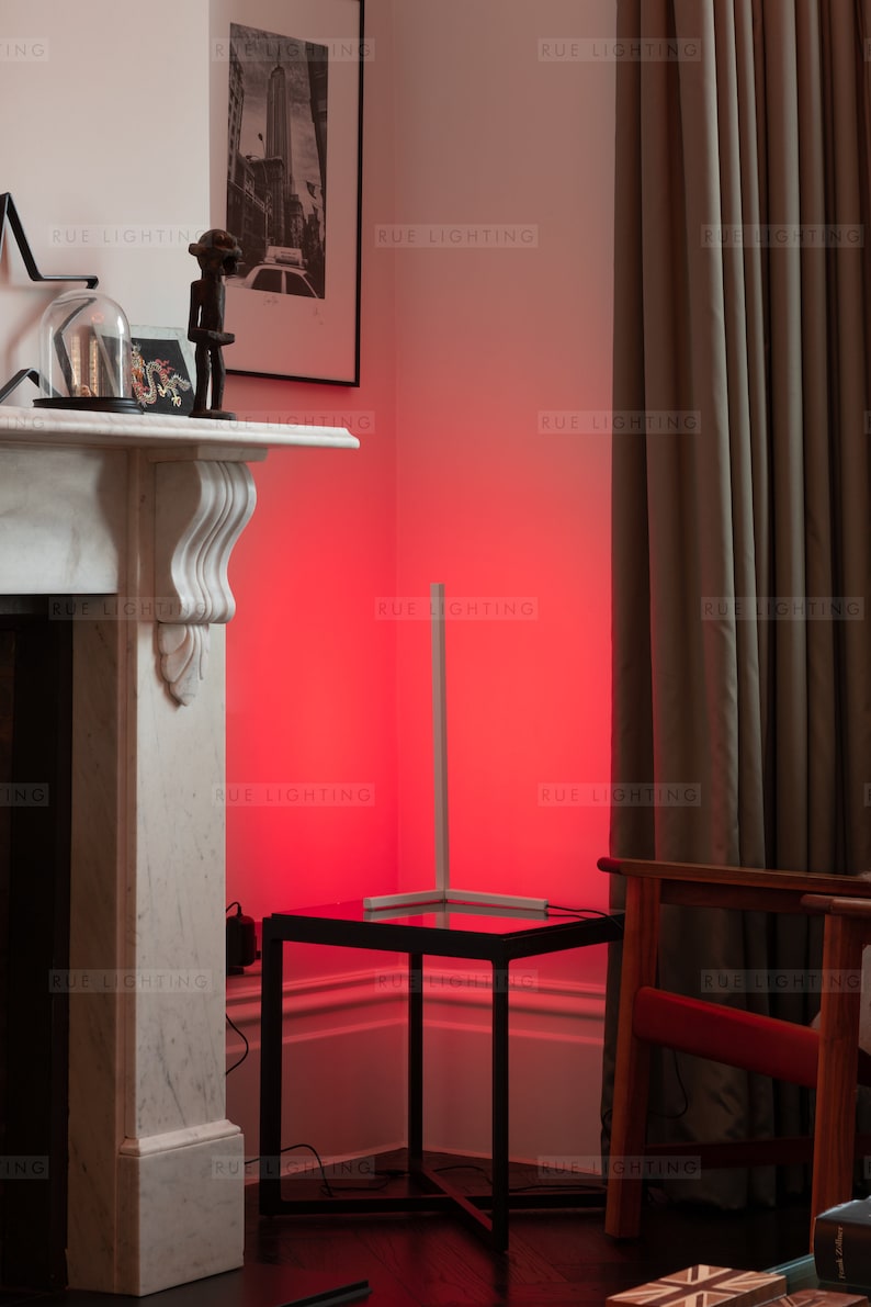 \u2013 Minimalist LED Corner Table Lamp UK Dispatch Don\u2019t Settle For An Imitation RGB The Mini Rue \u2013 Colour Changing