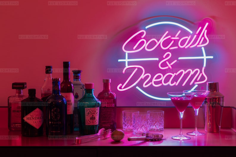 Custom Made LED Neon Sign Design Your Own Led Neon Sign Etsy