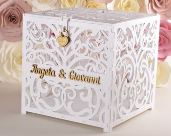 wedding card box with lock wedding gift box wedding post box