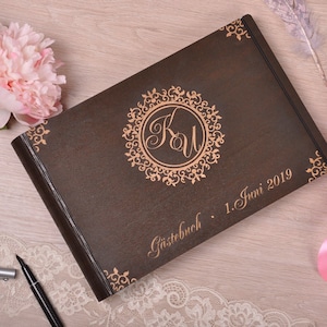 Photobooth guestbook. Rustic wedding guest book. Wood wedding guest book. Photobooth Guest book