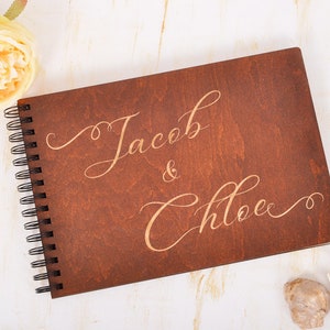 wedding photo guest book. wedding guest book ideas.