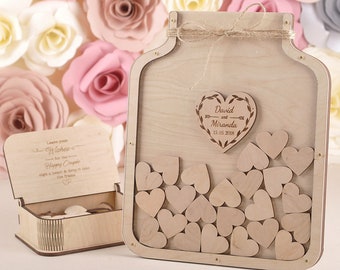 libro de visitas de mason jar