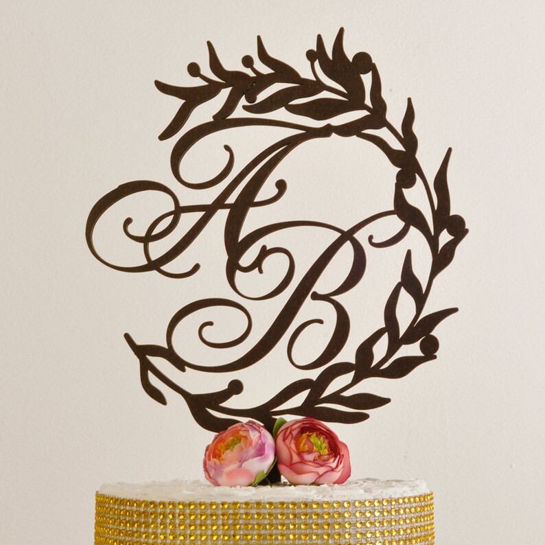Cake Toppers Wedding Cake Toppers Wedding Cake Topper Wooden Letters ...