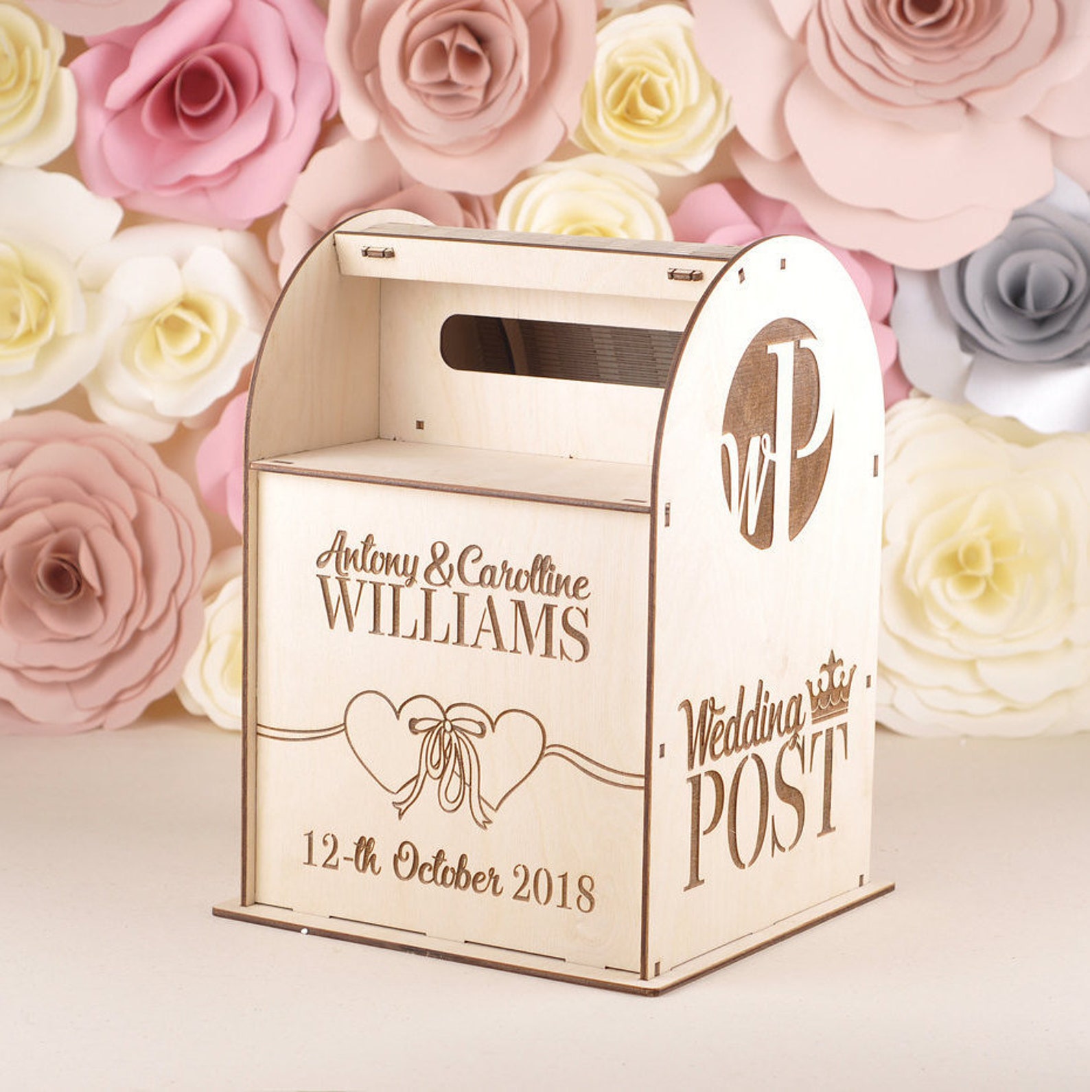 Wedding Card Box Cardboxes Wedding Post Box Rustic Wedding Etsy