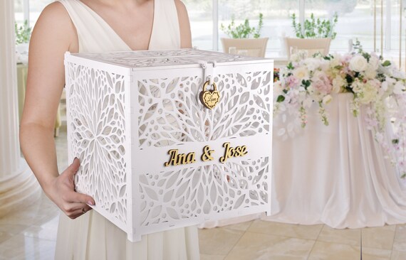 Card Boxes Diy Wedding Engagement Party Card Post Box Chest Tall