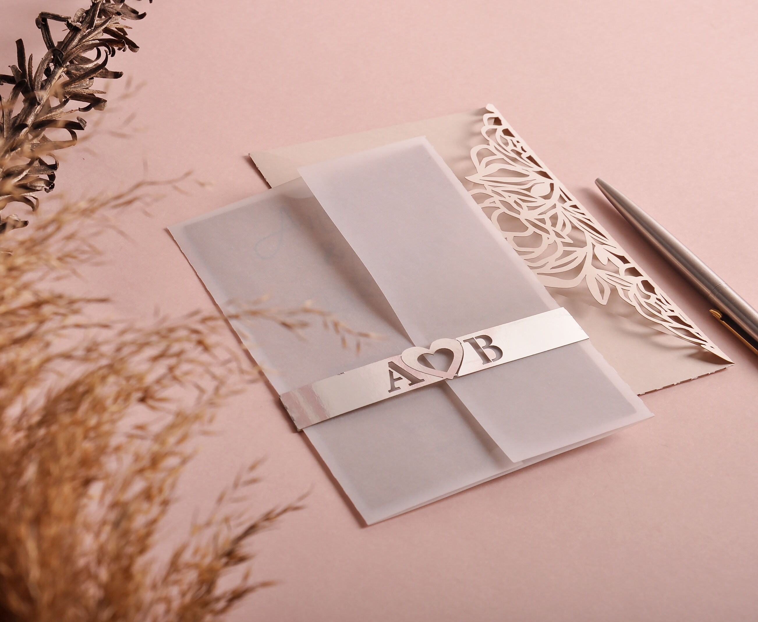 35 Trendy Handmade Paper Wedding Invitations - Weddingomania