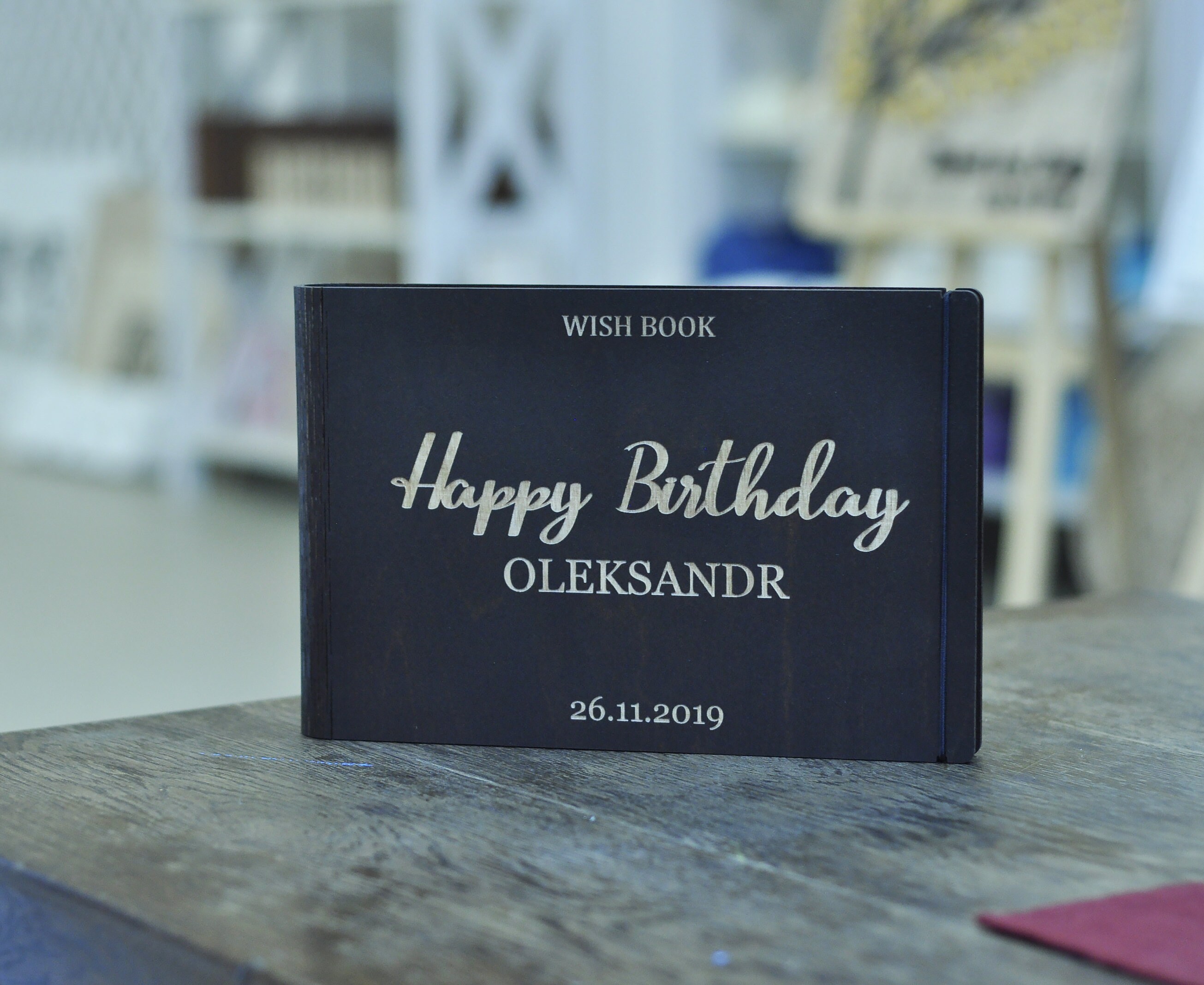 Birthday Guest Book Birthday Guestbook Birthday Registry Etsy