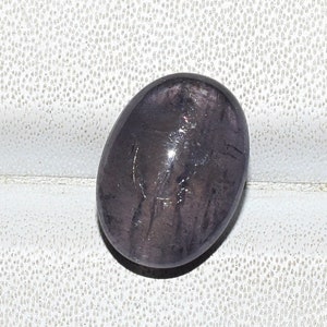 Natural Bloodshot Iolite Cats Eye Gemstone 13x9.5 MM With Colorful Ray Iolite Sunstone Cabochon For Beautiful Jewelry Making CI-16