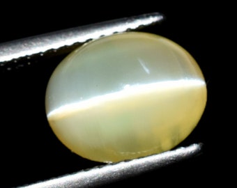 Top Quality Opal Cats Eye Oval Shape Opal Cats Eye Exactly Like A Cat Eye Precisely Cut Cabochon For Jewelry Making 8x10 MM OP-51