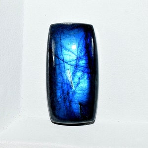 Flashy Natural Blue Labradorite MM 16.9X32.34 With Lighten Up Deep Blue Colors Labradorite Making Of Beautiful Pendent Loose Gemstone BR-7