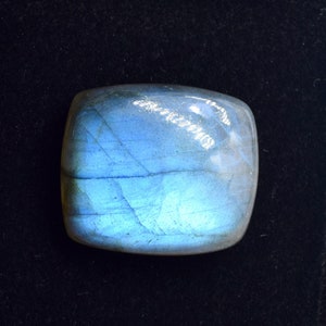 Flashy Natural Blue Labradorite 24x26 MM With Lighten Up Deep Blue Colors Labradorite Making Of Beautiful Pendent Loose Gemstone