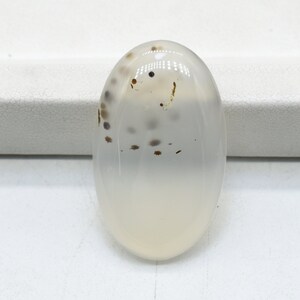 Natural Dendrite Agate 20.96 Carats AAA Quality Amazing Tree Patterned Dendrite Agate Peru Agate For Beautiful Jewelry Making 28x17 mm DA-21