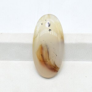 Natural Dendrite Agate AAA Quality Amazing Tree Patterned Dendrite Agate Peru Agate For Beautiful Jewelry Making 35X17 mm 31.42 Carat DA-20