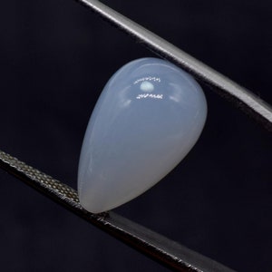 Natural Blue Chalcedony Set Of Two AAA Quality Blue Chalcedony Precisely Cut Loose Gemstone For Making Jewelry 9X15 MM 18.00 Carat M-5