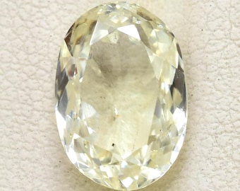 Natural Kunzite 3.41 Ct AAA Oval Cut 7x10 MM Loose Gemstone Eye Clean Kunzite Stone for Ring Pendant Jewelry Making, Birthstone & Collectors