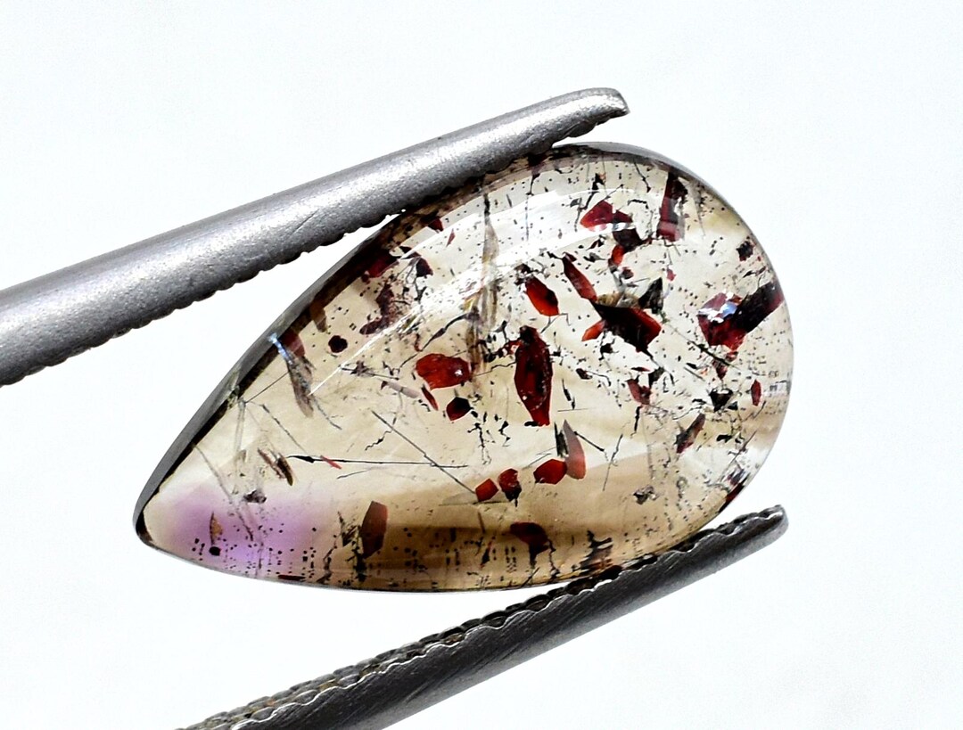 Super Seven 7 Healing Crystals Melody Stone 4X6.4 MM for Jewelry