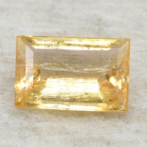 Naturalny topaz cesarski Topaz cesarski w kolorze sherry orange i złotym Kamień szlachetny Luźny kamień do wyrobu biżuterii 5X7,6 MM 1,22 karata IT-154