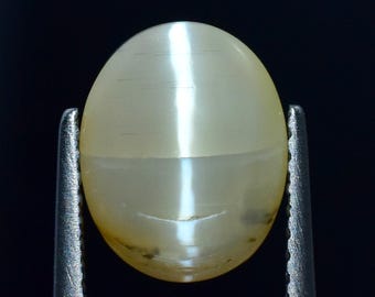 Amazing Opal Cats Eye 8X10 MM Oval Shape Opal Cats Eye Exactly Like A Cat Eye Precisely Cut Cabochon For Jewelry Making OP-105
