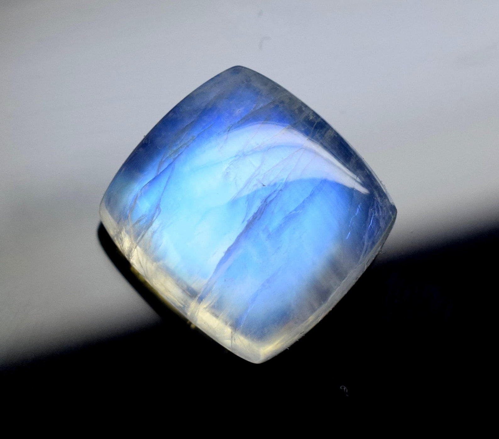 Flashy Natural Blue Moonstone 13X12.6 MM Precisely Shiny Blue Etsy