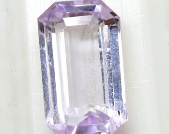 Natural Pink Kunzite Emerald Shape AAA Quality Eye Clean Pink Kunzite For Beautiful Making Jewelry 7X11.3 MM 3.39 Carat K-425