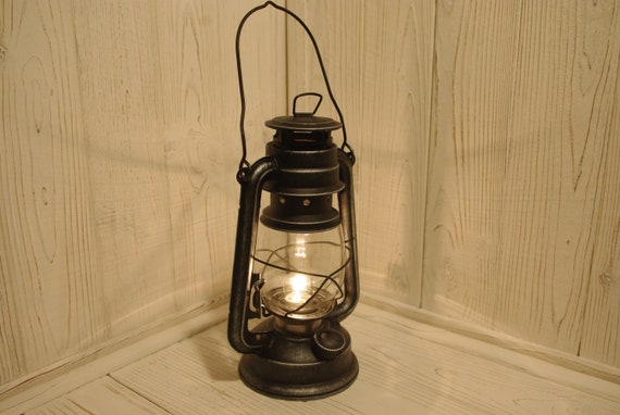 Electric Lantern Table Lamp Kerosene A Converted Electric Lantern Table Lamp Kerosene, Lantern Table Lamps Electric