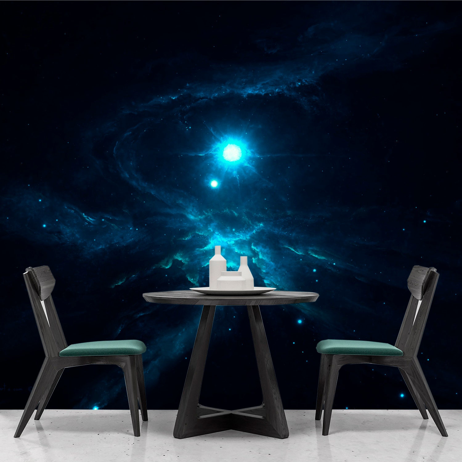 Cosmic Wallpaper. Galaxy Wallpaper. Outer Space Wall Mural. | Etsy