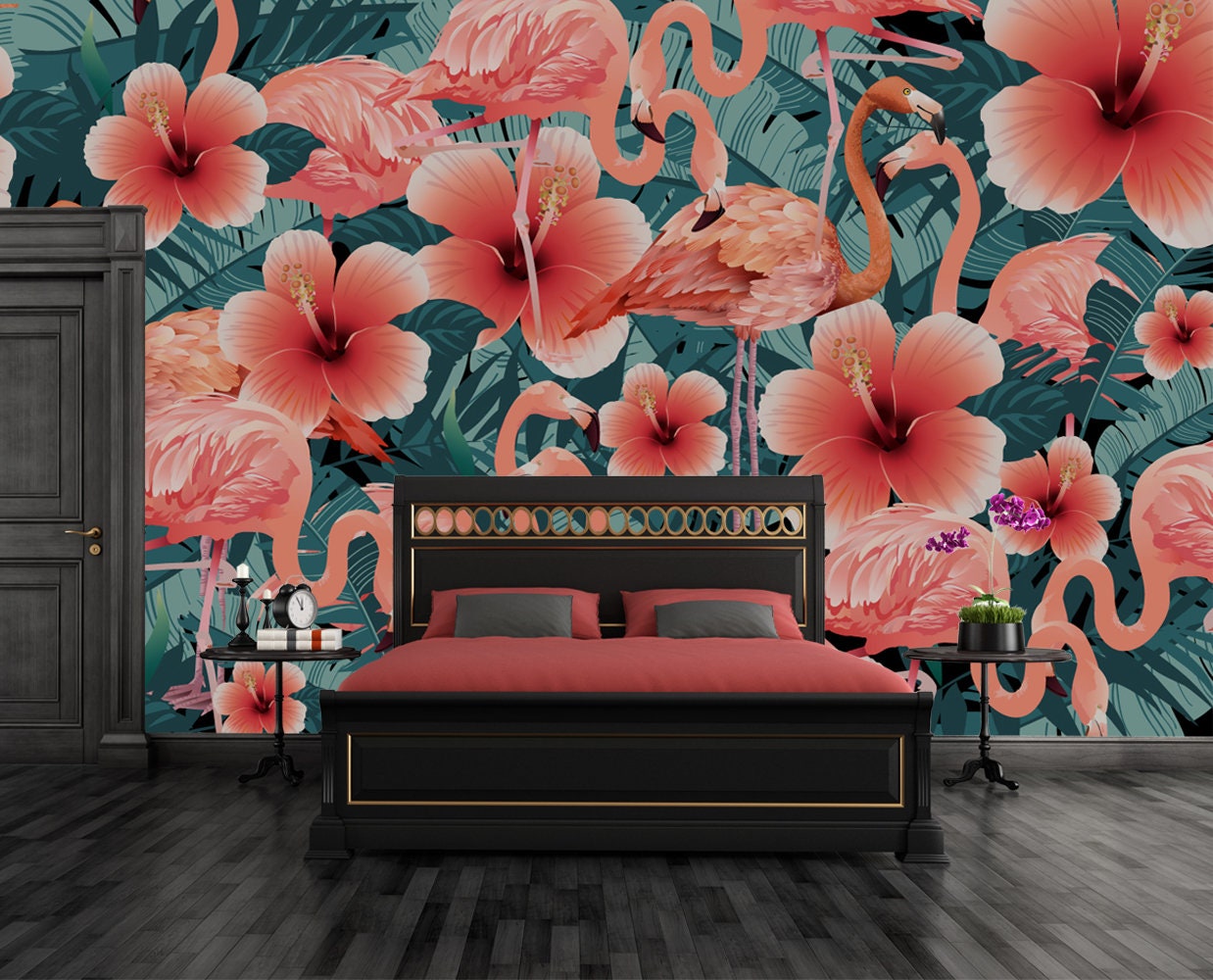 Hibiscus Wallpaper - Etsy