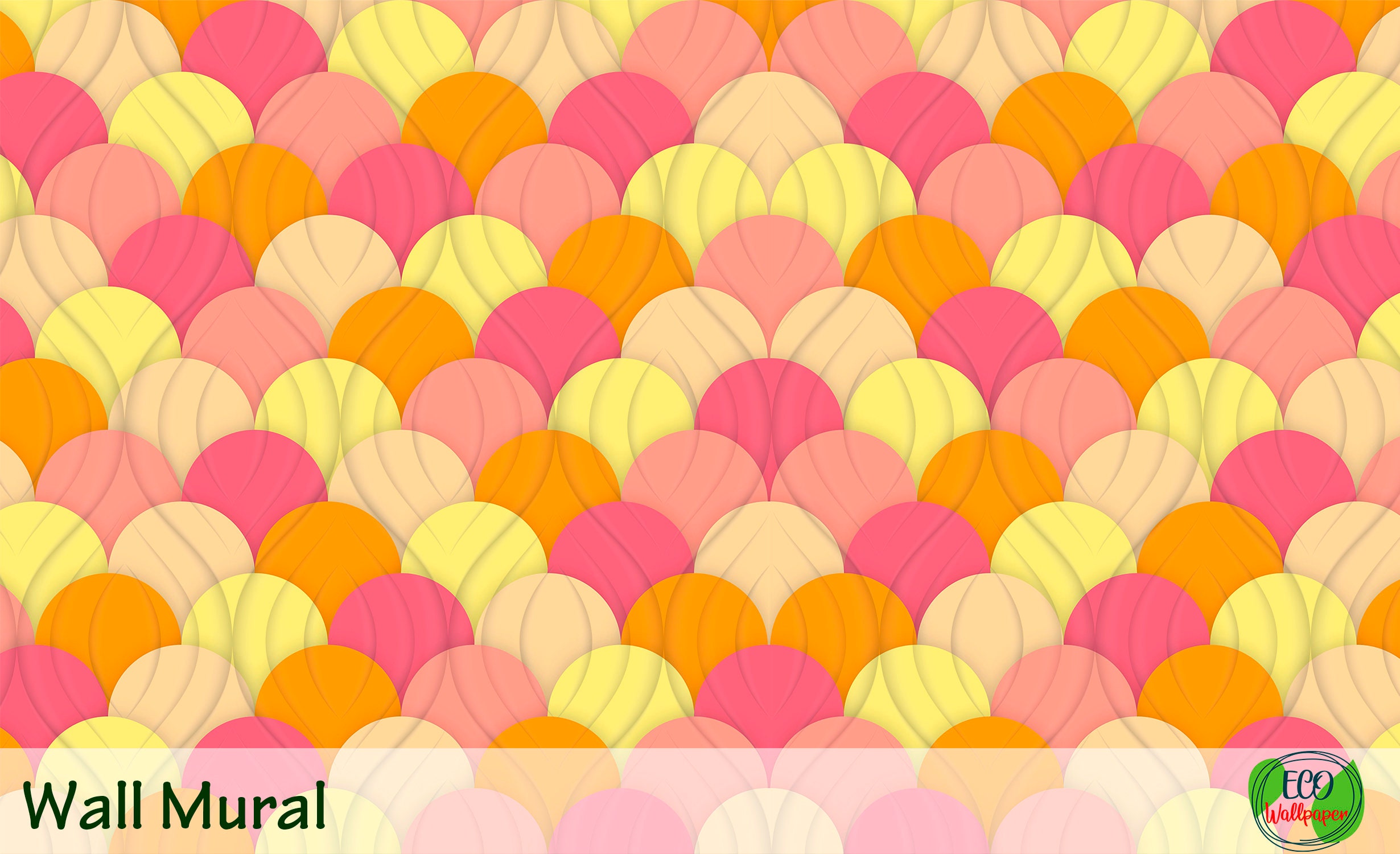 Mermaid Tail Wallpaper Colorful Nautical Wall Mural Girls Room | Etsy