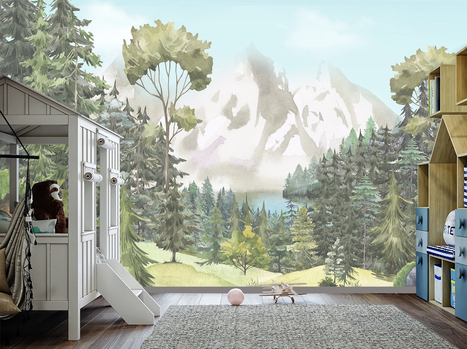 nature wallpaper for nursery
