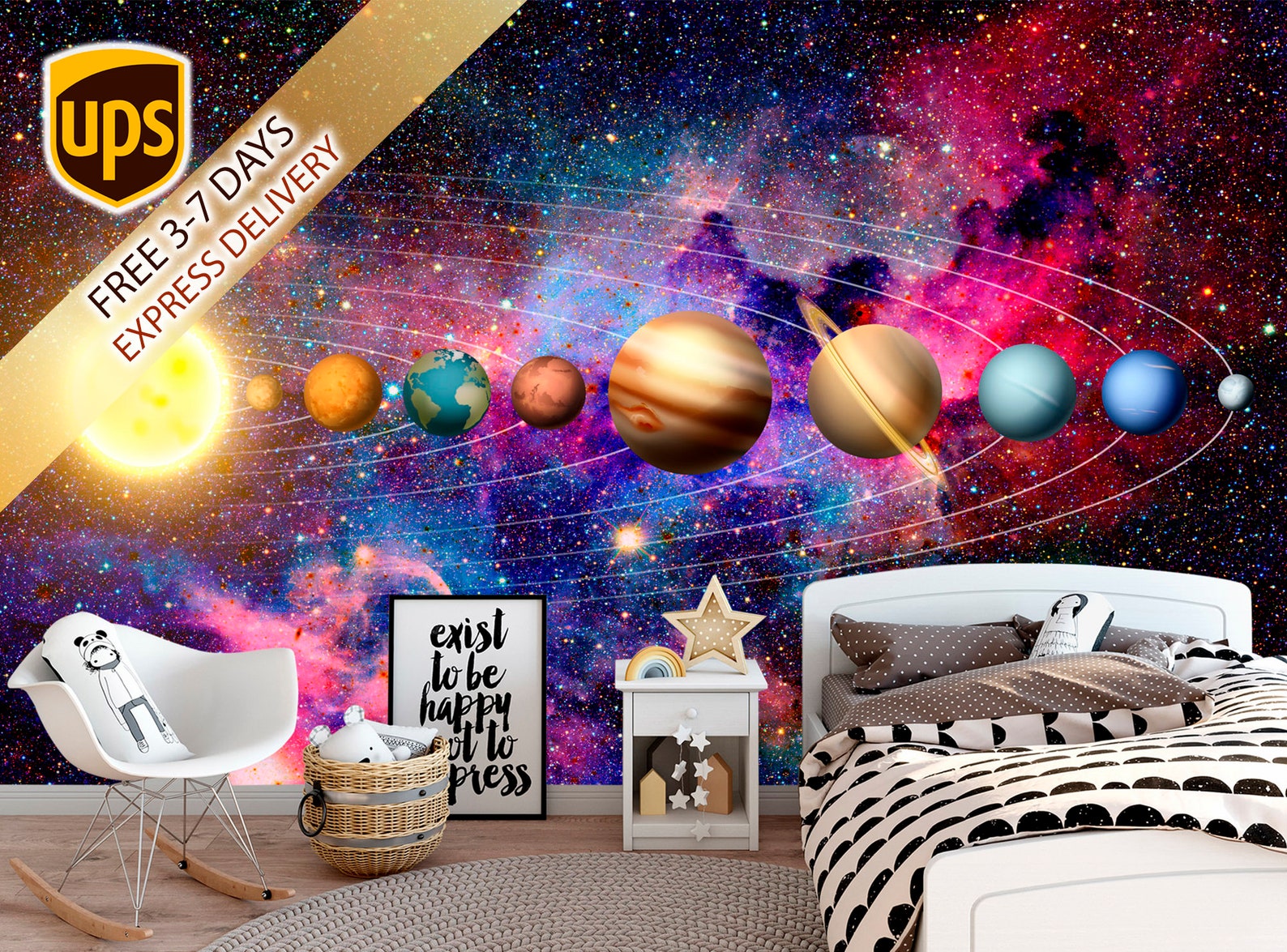 Galaxy Wallpaper. Milky Way Wall Mural Outer Space Wall Mural. Etsy