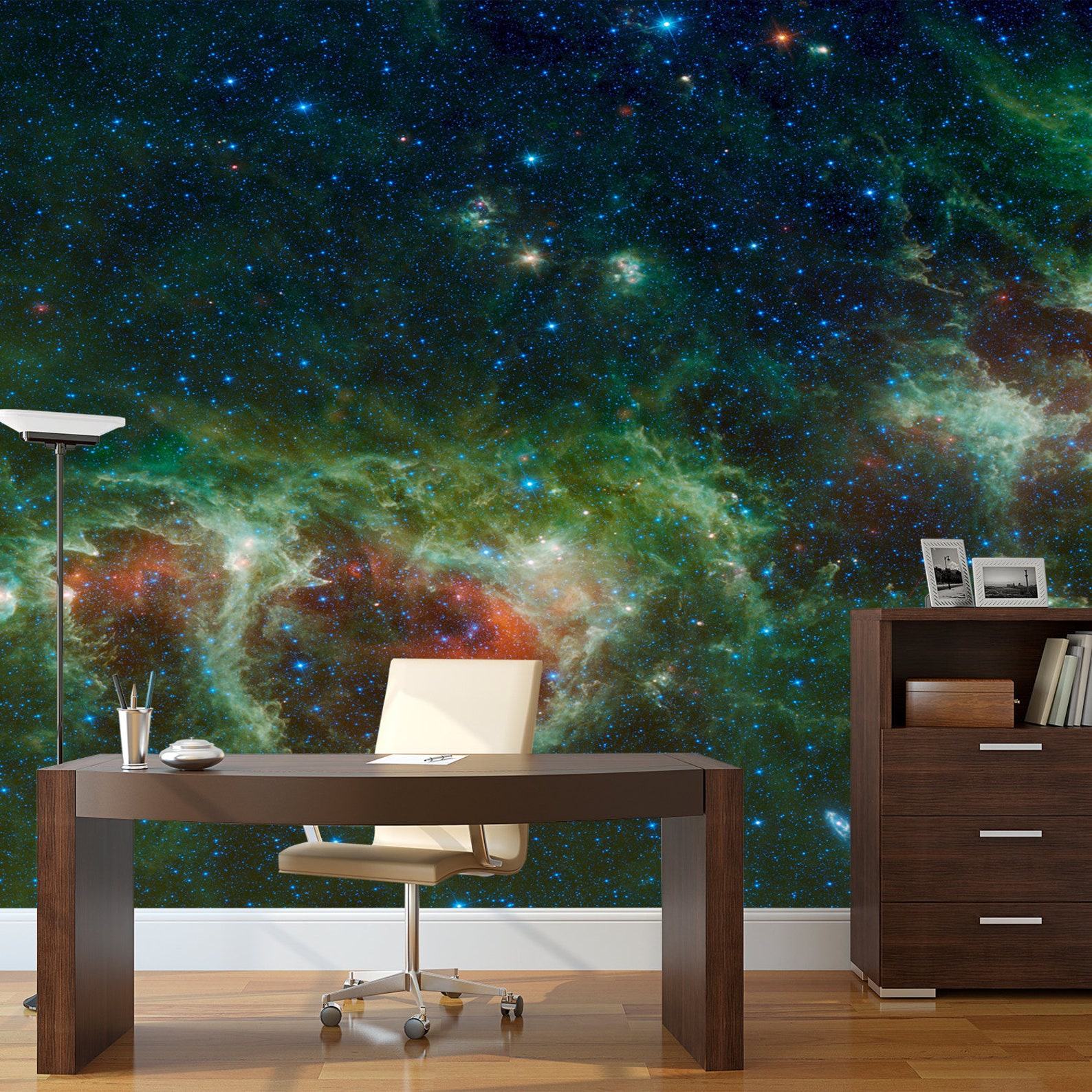 Cosmic Wallpaper. Galaxy Wallpaper. Outer Space Wall Mural. | Etsy