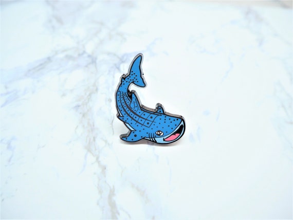 Sea Lover Gifts Enamel Pin Whale Shark Whale Shark Pin Silver Enamel Pin Jewellery Christmas Stockings Enamel Pin Enamel Badge