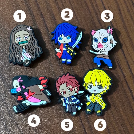 Any anime fans here Demon Slayer charms for crocs New charms I made Not  sure if allowed   rcrocs