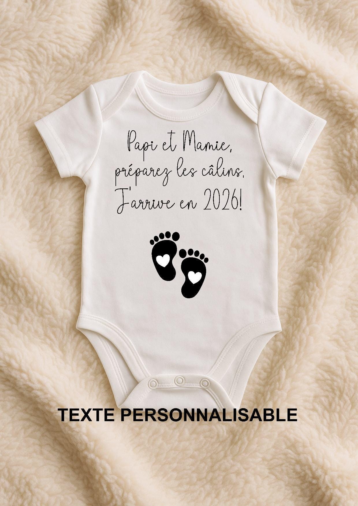 Le Body Bébé Mamie Qui Célèbre Toutes Les Grands-mères