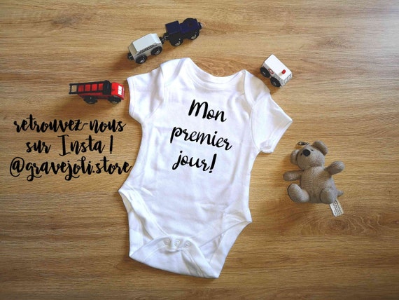 Cuerpo de beb body personalizado anuncio de nacimiento y embarazo a Pap Papi Abuela cuerpo primer d a beb maternidad primera ropa