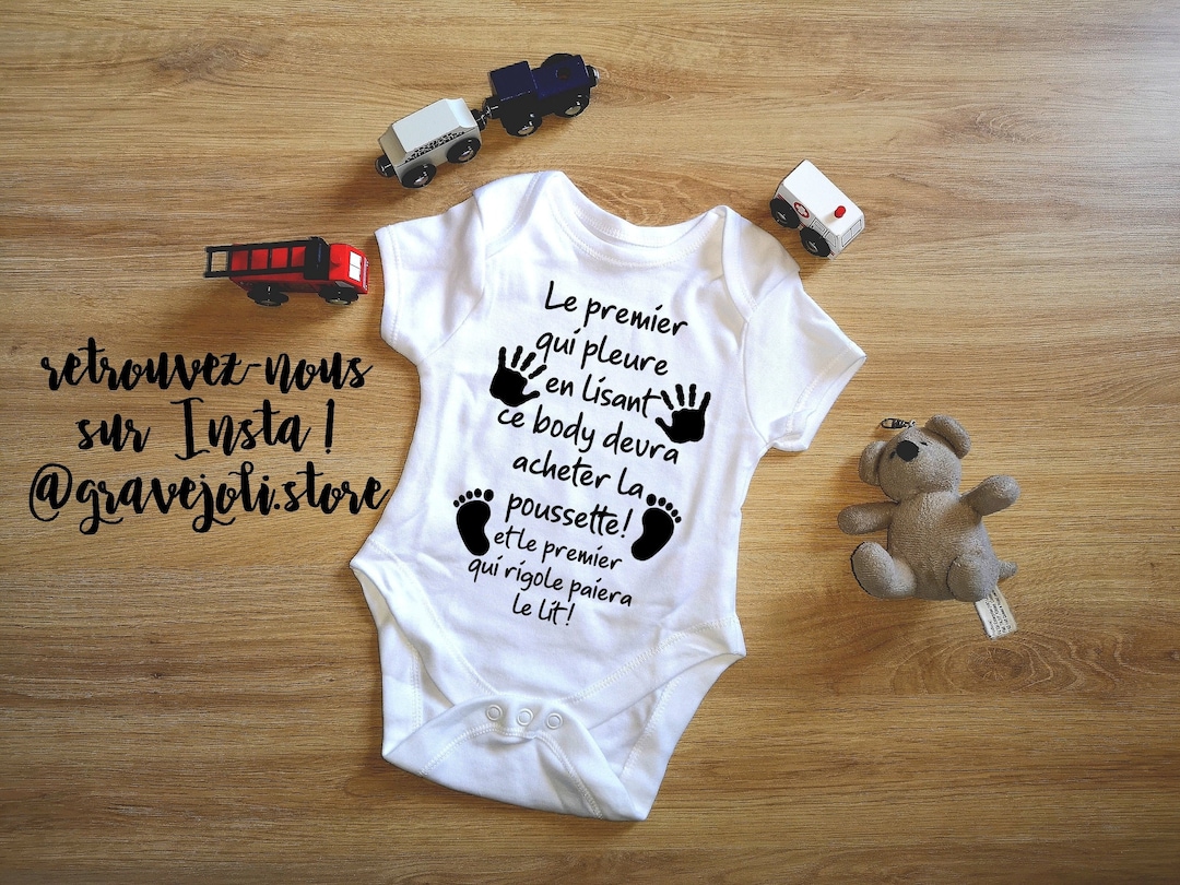 Body bebé personalizado con datos nacimiento - Regalos Personalizados