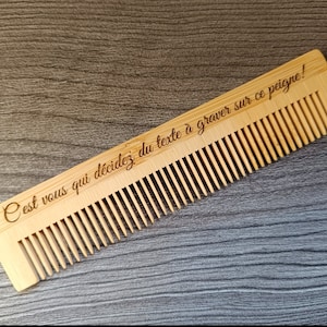 Painless childbirth comb engraved with mantra no epidural diversion pain wooden comb every contraction doula midwife