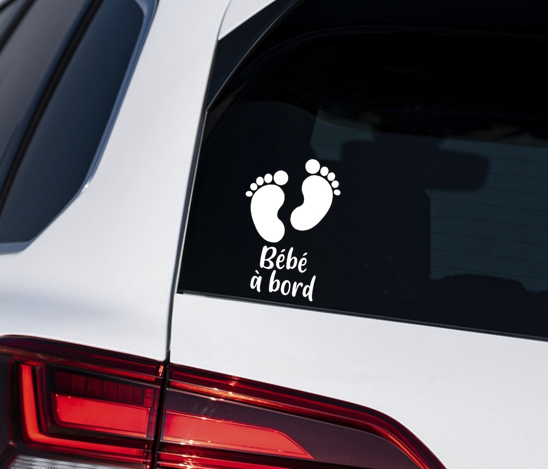 Sticker Car, Body Sticker, Baby on Board, First Name on Board, Car ...