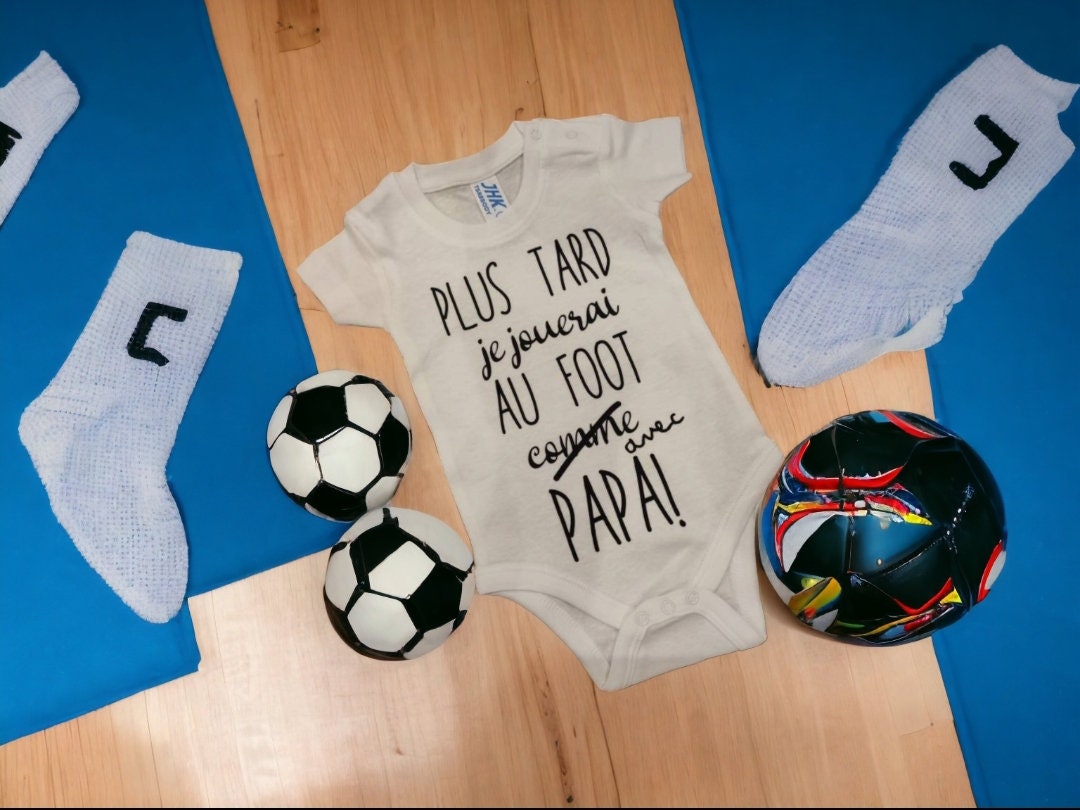 Bavoir bébé fan de foot, PSG ou marseille, le bavoir footbal
