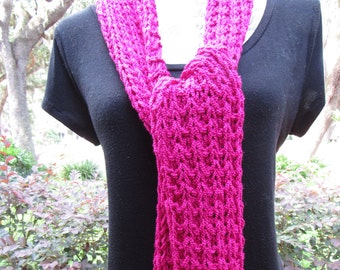 Knit long Boho Scarf for Women, beautiful Gift for Best Friend, Hand Knit by me, Long Scarf, Crochet Amazing Scarf