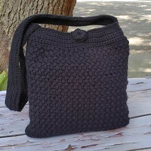 Crochet Tote Bag, Finished Shoulder Bag hand knit by me, wonderful gift for Mom, Evening Crochet Tote Bag. Limited Edition