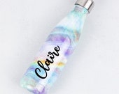 Personalised Water Bottle Vacuum Insulated Stainless Steel Chilly Flask 500ML, Hot or Cold, Gym Bottle, Double Wall, Gift, Cosmic