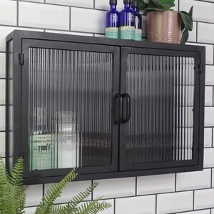 Fluted Reeded Glass Window Film: Privacy Decor bild 5