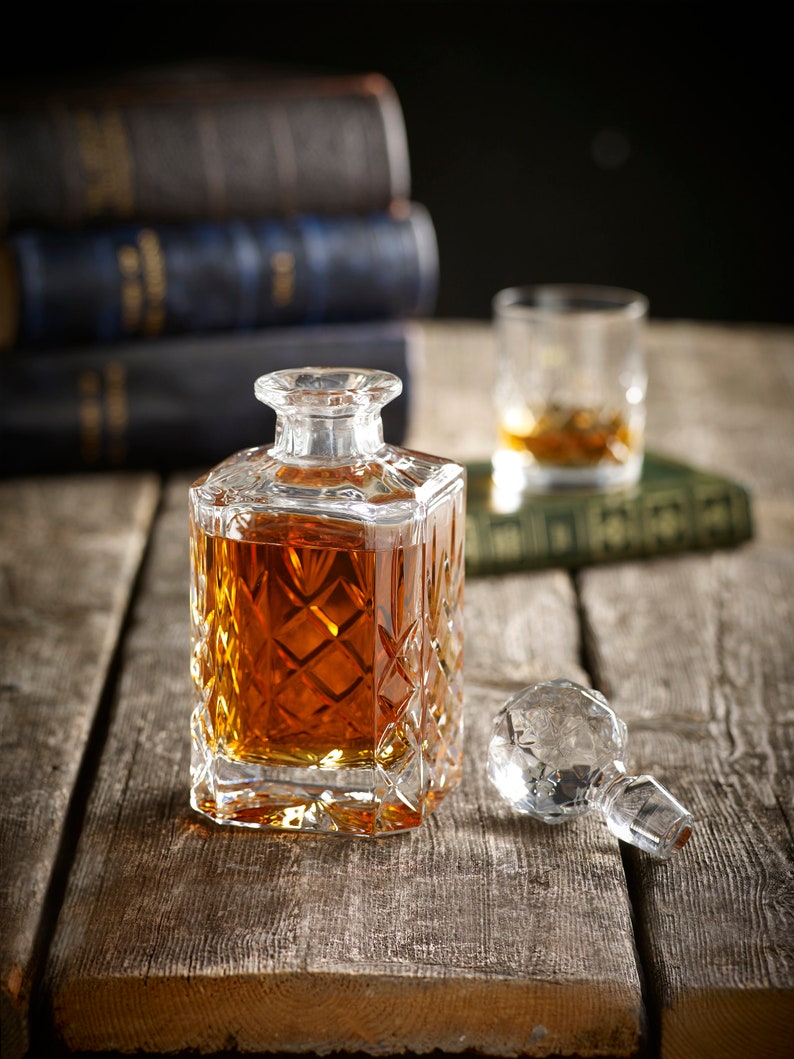 Personalised Crystal Decanter Laser Engraved Gift Ideas Etsy UK