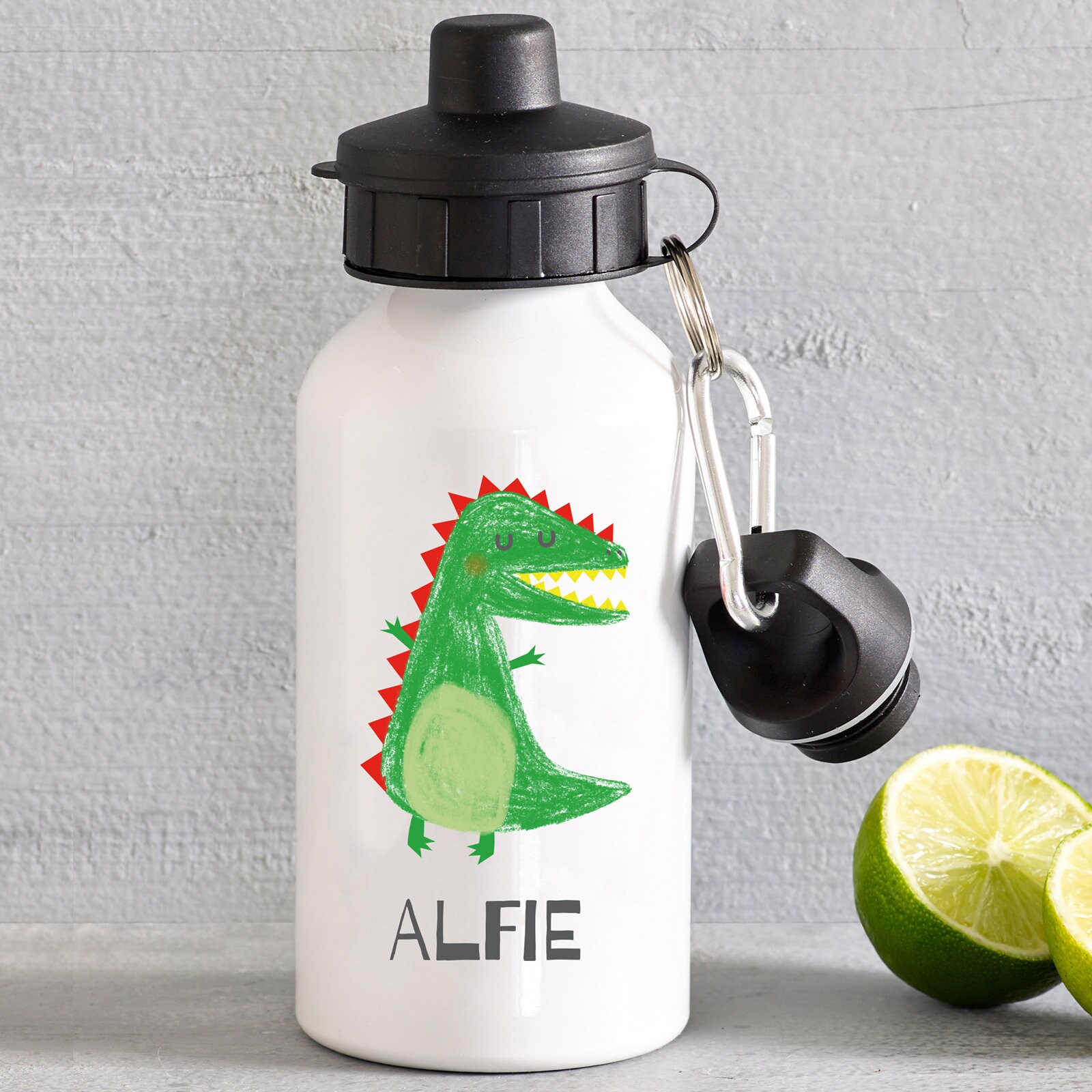 Personalised Dinosaur Water Bottle School Bottle Drinks Etsy UK